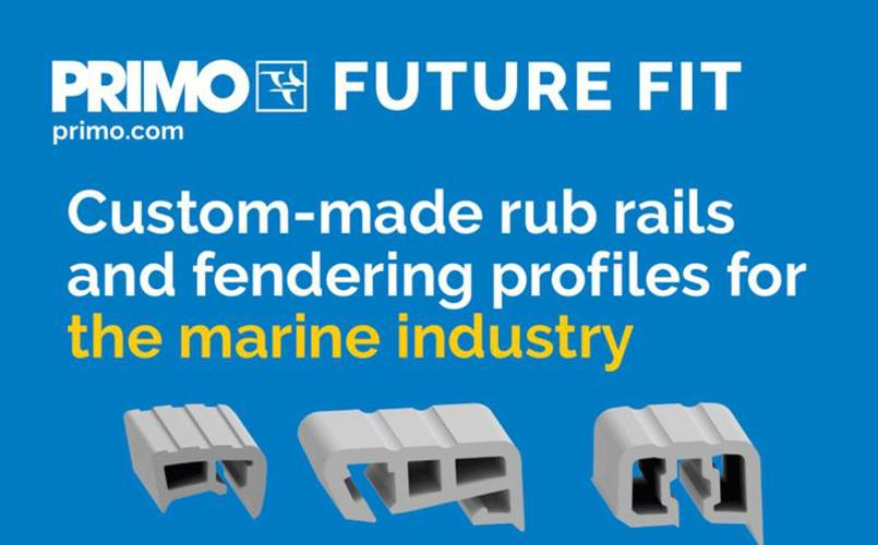Rub rails and profiles for the marine industry