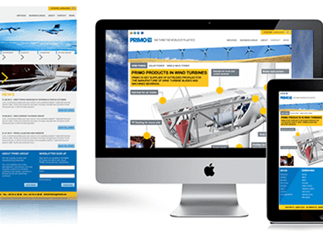 Primo launches new corporate website