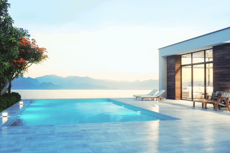 Building Exterior Swimmingpool Cover 
