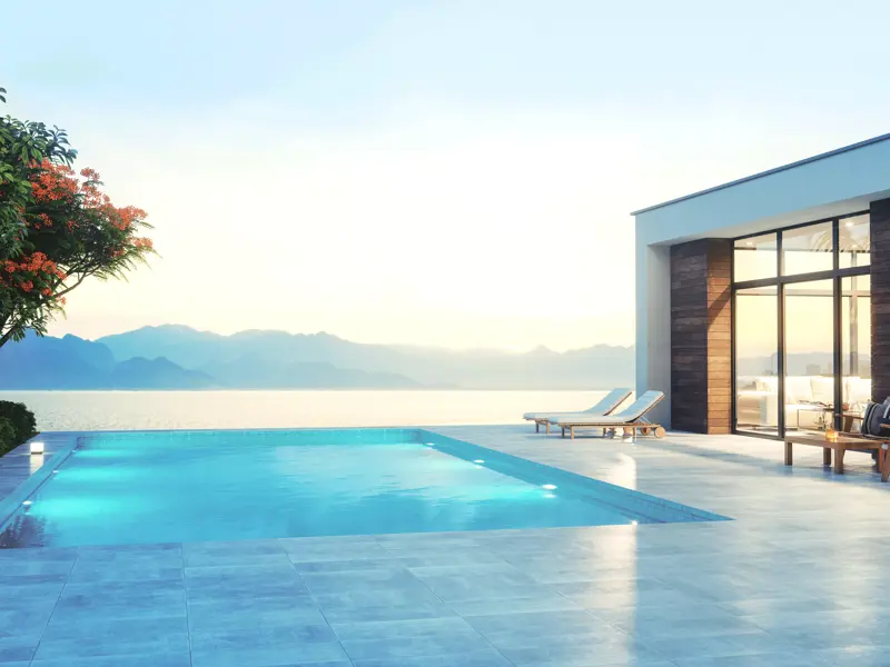 Building Exterior Swimmingpool Cover