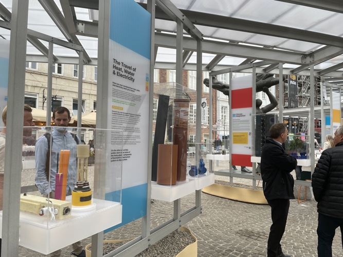 Primo exhibits at the Plastic Pavillon